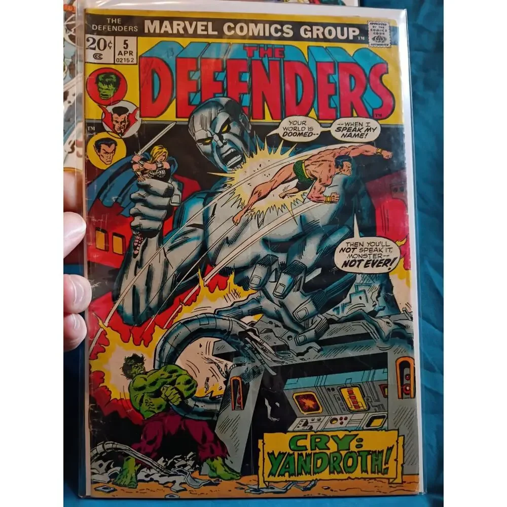 The Defenders Lot Of 5 #5,39,45,85,114 Low To Mid Grade Marvel Hulk Dr Strange
